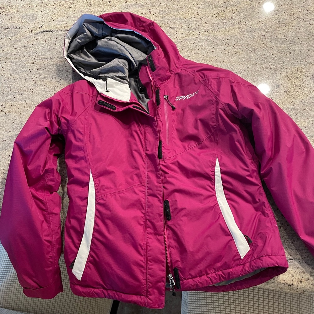 Womens Spyder Ski Jacket Size 10